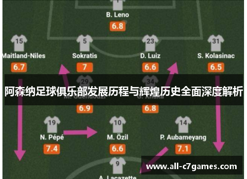 阿森纳足球俱乐部发展历程与辉煌历史全面深度解析